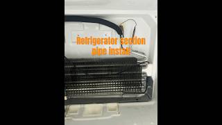 Refrigerator section pipe install hvacairsystem airconditioner اكسبلور electrical automobile [upl. by Mccollum125]