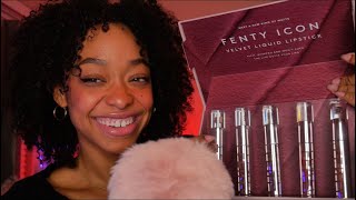 ASMR  Fenty Beauty Lipstick Application ❤️‍🔥 YAY OR NAY [upl. by Helgeson]