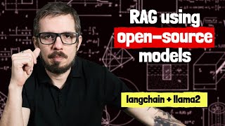 Building a RAG application using opensource models Asking questions from a PDF using Llama2 [upl. by Hyacinthie]