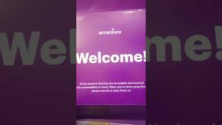 Accenture Welcome Kit 2024 😍🔥  accenture welcomekit office minivlog [upl. by Kemme444]