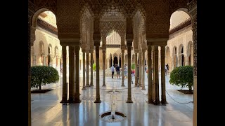 Spain Alhambra Palace 4K [upl. by Arakat862]