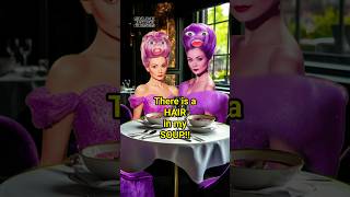 Eww HAIR in the SOUP 🍲😲funny funnyvideo funnyshorts [upl. by Aspasia212]