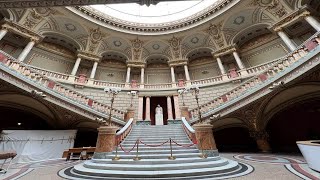 The Romanian Athenaeum or Ateneul Român is a concert hall Second Time  Bucharest Romania  ECTV [upl. by Mahalia]