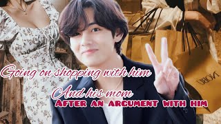 when you have an argument with your fiance and go on shopping with his mom and him 💜btsff [upl. by Anahsahs282]