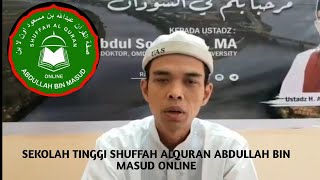 Ust Abdul Somad Lc MA Promosi STSQABM [upl. by Llehcal]