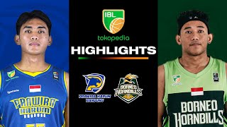 Highlight Prawira Harum Bandung vs Borneo Hornbills  2 March 2024  IBL Tokopedia 2024 [upl. by Coombs834]