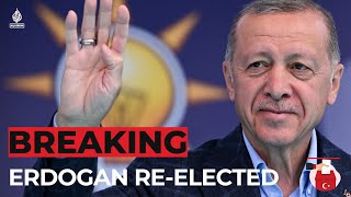 Turkey 2023 Election President Erdogan reelected [upl. by Calley]