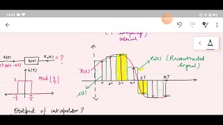 Reconstruction Ideal Interpolator Signals amp Systems BTechEE IV SEM By Mr Nitesh Kataria [upl. by Ahseila360]