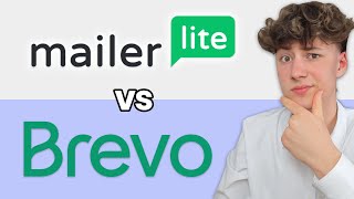 Brevo vs Mailerlite  Which One Should You Choose Comparison [upl. by Aluk699]