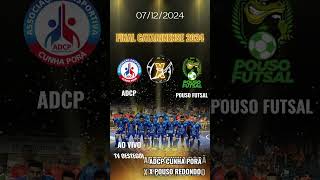 FINAL CATARINENSE 2024 futsalADCPfutsal [upl. by Oijile]