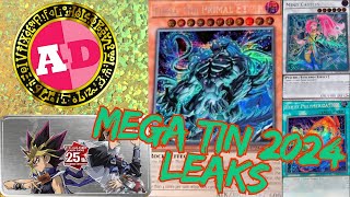 Yugioh 2024 Mega Tin Dueling Mirrors LEAKS [upl. by Aidile832]