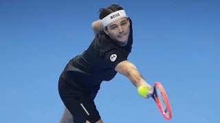 Zverev vs Fritz ATP Finals SemiFinal Showdown [upl. by Adiaros]