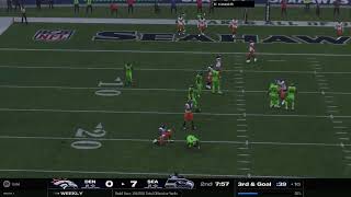 P2W League Broncos vs Seahawks [upl. by Nylaras650]