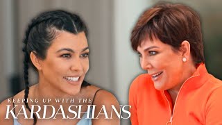 Kourtney Kardashian’s CRAZY Celibacy Challenge for Kris Jenner amp Corey Gamble  KUWTK  E [upl. by Erbua]