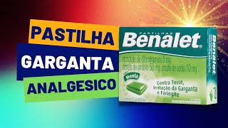 BENALET Pastilha para garganta irritada [upl. by Dar]