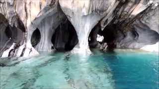 Capillas de Mármol  Lago Gral Carrera  Chile  Caravana Patagonia Austral [upl. by Stokes]