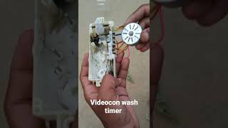 Videocon washing machine timer details [upl. by Hpsoj]