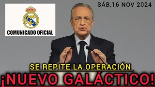 FLORENTINO CONFIRMA NUEVO GALÁCTICO ¡REVOLUCIÓN EN EL REAL MADRID ✅ NOTICIAS DEL REAL MADRID [upl. by Aremmat]