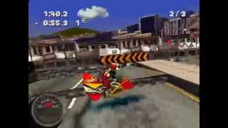 Jet Moto 2  PS1 Gameplay [upl. by Gollin]