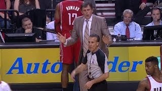 Mystery technical foul called on Dwight Howard in Game 4 [upl. by Montanez]