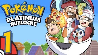 Pokemon Platinum NUZLOCKE Part 1  TFS Plays [upl. by Airdnas]