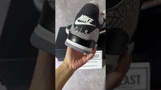 First Review for Air Jordan 3 Black Cement 2024 cop [upl. by Arem800]