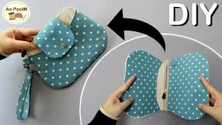 DIY Zipper Pouch Bag [upl. by Demha659]