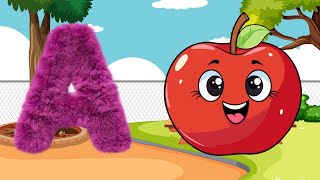 A Apple Song  Inspired By ABC song Gracies Corner  Nursery Rhymes  Kids Songs 153 [upl. by Launame]