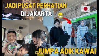 AKHIRNYA ISTRIKU KETEMU ADIKNYA YG KAWAI DI JAKARTA MALAH BENGONG TERUS  Nadine  yusuf [upl. by Alessandra]