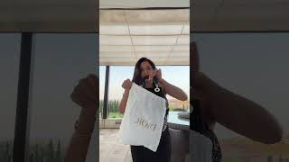 Unbox my new dior bag with me 🫶 unboxing ladydior diorunboxing eveningbag [upl. by Assennej622]