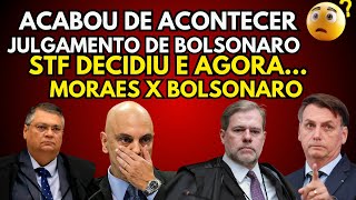 ACABOU DE ACONTECER STF JULGA BOLSONARO MORAES ESTÁ FELIZ A BOMBA QUE EXPLODIU AGORA A TARDE [upl. by Germano972]