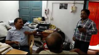 BIHAR Vaishali district welfare officer of the monitor in the office raid [upl. by Ainnat]