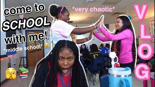 Come to SCHOOL with me  SCHOOL VLOG  GRWM [upl. by Sidnac]