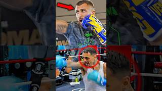 Vasiliy Lomachenko vs George Kambosos Training Highlights Heavy Bag Sparring Pad Work Matrix [upl. by Schiro]