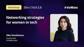 Networking strategies for women in tech [upl. by Arlyn]