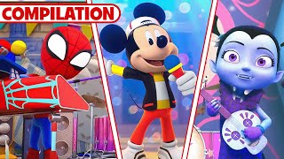 Disney Junior Songs Compilation 🎶  Dance with Mickey Mouse Minnie Mouse amp MORE  disneyjr [upl. by Neiluj]