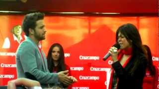 Pablo Alborán y Vanesa Martín Borracha de amor Málaga 29212 [upl. by Ennirak]