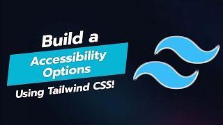 Create an Accessible Options UI Component with Tailwind CSS ♿✨ [upl. by Herwig]