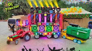 Mini Dj Tractor Loading AtMy New Home Dj truck kese banaye dj box Dj toy making by cardboard dj sr [upl. by Eselehs]