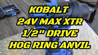 Should this be your next impact Heavy Duty Kobalt XTR 12 inch Impact Wrench review [upl. by Arramas]