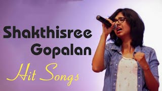 Shakthisree Gopalan HitsTamil Hit SongsShakthisree [upl. by Hermon643]