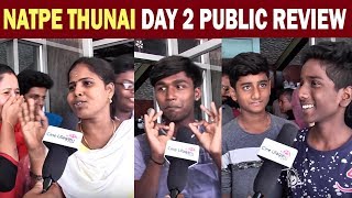 Day 2  Natpe Thunai Movie Public Opinion  Hip Hop Tamizha Aadhi  RJ Vigneshkanth [upl. by Gwenette]