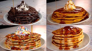 How To Make The Perfect FLUFFY Protein Pancakes  Only 100 Calories [upl. by Corri507]