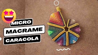 tecnica de macrame triangulos [upl. by Ajit831]