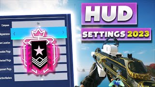 The Best HUD Settings 2023  Rainbow Six Siege [upl. by Moishe]