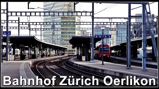 Zugsichtungen beim Bahnhof Zürich Oerlikon  Stadt Zürich  Schweiz 2024 [upl. by Eybbob]