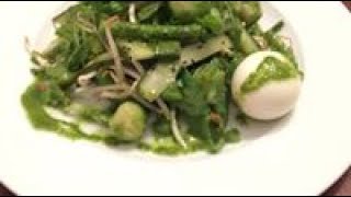 Groene salade  Vlog 21 recept klik op meer weergevenshow more [upl. by Adhern]