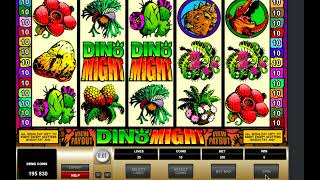 🦖 Play Dino Might Slot by Microgaming amp Win Huge Prizes 💎💰 DinoMight [upl. by Farron]