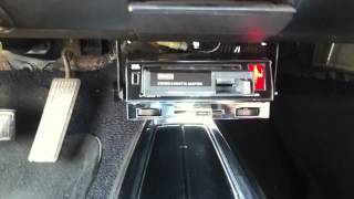 Inno Hit 8 Track player Installed on 1968 Plymouth Barracuda with Kraco stereo cassete Adaptor [upl. by Hendrix]