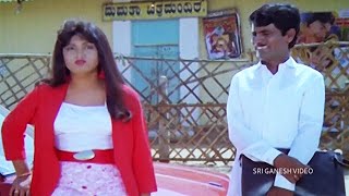 ಕುಟ್ಟಿಗೆ ಲೈನ್ ಹಾಕಿದ ಚುಂಚನಗಿರಿ  Manmatha  Jaggesh।GurlinChopra । PoojaGandhi । KomalKumar [upl. by Ellimahs571]